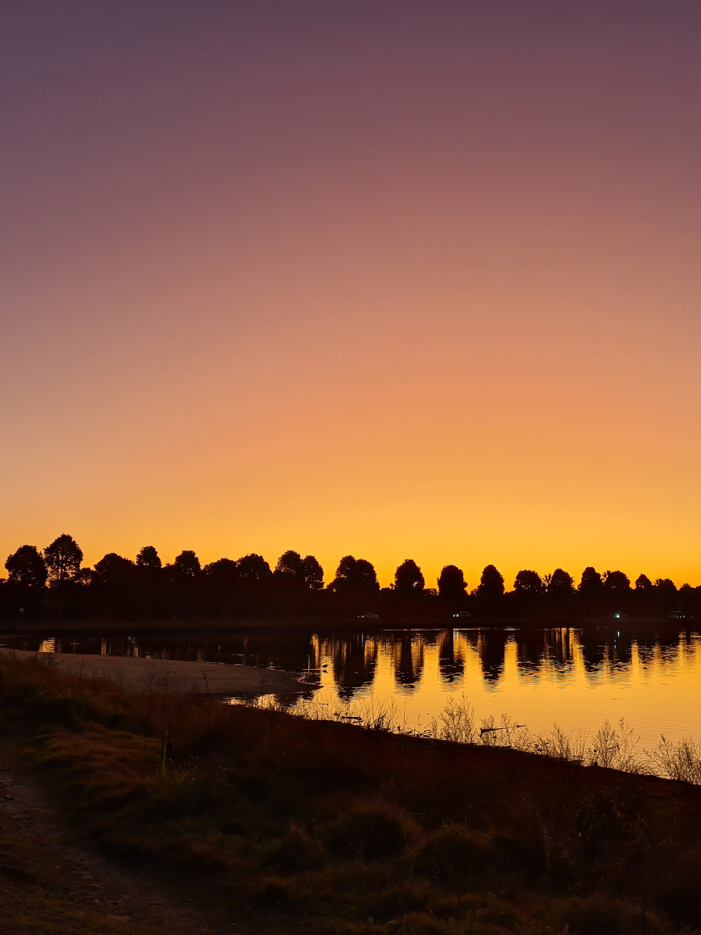 a photo of sky taken in the evening